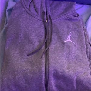 Jordan zip up hoodie